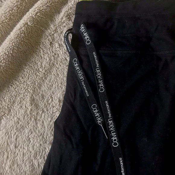 Black Calvin Klein Performace stretch leggings - Picture 1 of 3
